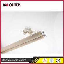 standard triangle connector b type pt rh thermocouple with customerized paper tube